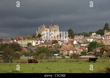 Cathedral Church of Our Lady and St Philip Howard Arundel West Sussex England Stock Photo