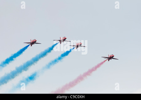 Red Arrows Display, Festival of Flight- Newcastle, Co. Down. Stock Photo