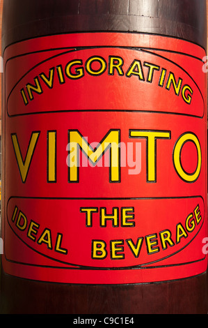 'A Monument to Vimto' by Kerry Morrison,1992.  Granby Row, Manchester, England, UK Stock Photo