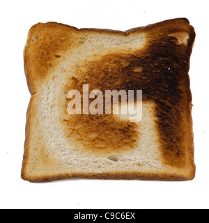 alphabet Toast letters G for breakfast learn to spell with your toast! uppercase capital letter Stock Photo