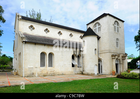 St. James Anglican Church Bridgetown Barbados Caribbean Cruise NCL Stock Photo