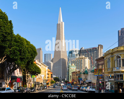 TransAmerica Pyramid, San Francisco Stock Photo