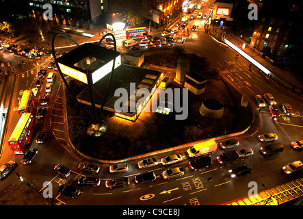 aerial view of Old Street roundabout London EC1 Stock Photo - Alamy