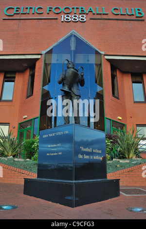 Main entrance to Celtic Football Club football stadium Stock Photo