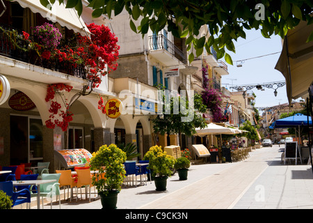 21 may street, zakynthos town, zante/zakynthos, ionian islands, greece. Stock Photo