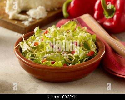 Side Caesar salad Stock Photo