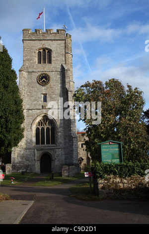 Charing, Church of St Peter and Paul, Kent. West tower, 1479-1527 Stock ...