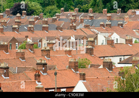 terrace houses house homes home terraced street back to back street streets roads community working class housing  mortgages mor Stock Photo