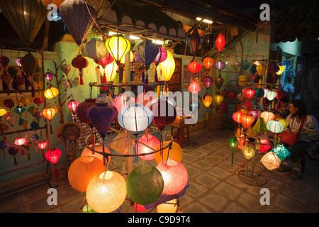 Vietnam, Hoi An, Paper Lantern Shop Stock Photo