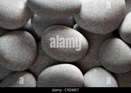 Pebbles (limestone). Stock Photo