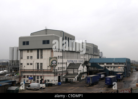 Tate and Lyle sugar factory situated at West Silvertown in east London, Britain, UK Stock Photo