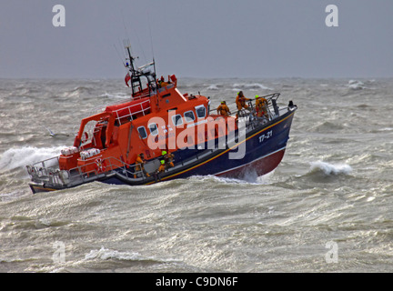 Newhaven RNLI lifeboat David and Elizabeth Acland Stock Photo