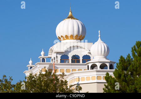 Gurdwara Sahib Sikh Temple, Leamington Spa, Warwickshire, UK Stock Photo