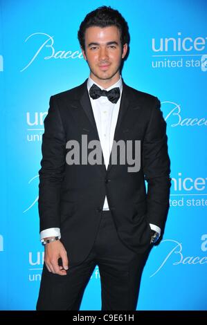 Kevin Jonas at arrivals for The 8th Annual UNICEF Snowflake Ball, Cipriani Restaurant 42nd Street, New York, NY November 29, 2011. Photo By: Gregorio T. Binuya/Everett Collection Stock Photo