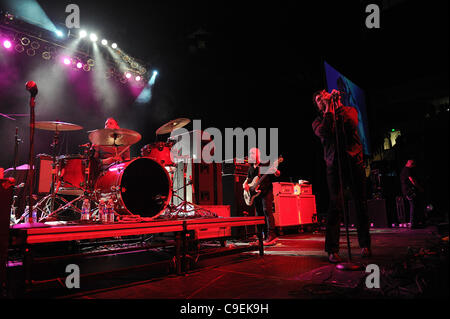 Dec 1, 2011 - Norfolk, Virginia; USA - Singer ADAM LAZZARA of the band Taking Back Sunday performs live as their 2011 Tour makes a stop at the Ted Constant Center on the campus of Old Dominion University as part of the 96X Winter Meltdown. Copyright 2011 Jason Moore. (Credit Image: © Jason Moore/ZUM Stock Photo