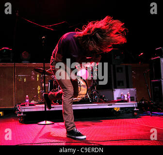 Dec 1, 2011 - Norfolk, Virginia; USA - Singer MATTHEW SHULTZ of the band Cage the Elephant performs live as their 2011 Tour makes a stop at the Ted Constant Center on the campus of Old Dominion University as part of the 96X Winter Meltdown. Copyright 2011 Jason Moore. (Credit Image: © Jason Moore/ZU Stock Photo