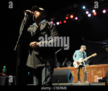 Dec 1, 2011 - Norfolk, Virginia; USA - Singer JOHN MCCREA of the band Cake performs live as their 2011 Tour makes a stop at the Ted Constant Center on the campus of Old Dominion University as part of the 96X Winter Meltdown. Copyright 2011 Jason Moore. (Credit Image: © Jason Moore/ZUMAPRESS.com) Stock Photo