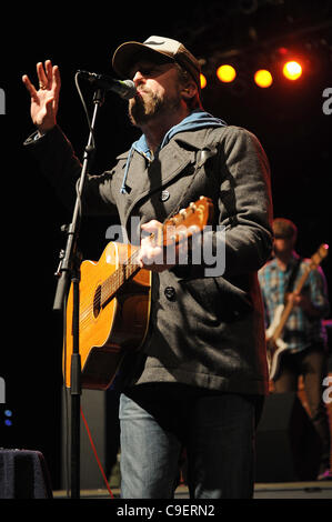 Dec 1, 2011 - Norfolk, Virginia; USA - Singer JOHN MCCREA of the band Cake performs live as their 2011 Tour makes a stop at the Ted Constant Center on the campus of Old Dominion University as part of the 96X Winter Meltdown. Copyright 2011 Jason Moore. (Credit Image: © Jason Moore/ZUMAPRESS.com) Stock Photo