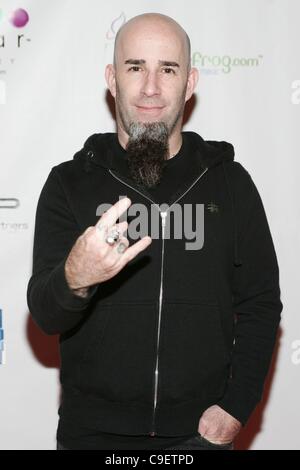 Scott Ian in attendance for The 4th Annual All-in For CP Celebrity Charity No-Limit Hold-'em Poker Tournament, Palms Casino Resort Hotel, Las Vegas, NV December 9, 2011. Photo By: James Atoa/Everett Collection Stock Photo