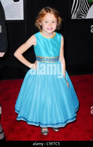 Maggie Elizabeth Jones at arrivals for WE BOUGHT A ZOO Premiere, The Ziegfeld Theatre, New York, NY December 12, 2011. Photo By: Gregorio T. Binuya/Everett Collection Stock Photo