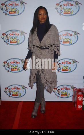 Dec. 14, 2011 - Hollywood, California, U.S. - Garcelle Beauvais.attends the'' Disney On Ice '' Premiere at the Nokia Plaza in Los Angeles,Ca on December 14,2011.. 2011 (Credit Image: Â© Phil Roach/Globe Photos/ZUMAPRESS.com) Stock Photo