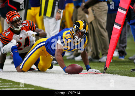 St. Louis Rams wide receiver Danario Alexander (84) before an NFL football  game against the Tampa Bay Buccaneers Sunday, Oct. 24, 2010, in Tampa, Fla.  (AP Photo/Chris O'Meara Stock Photo - Alamy