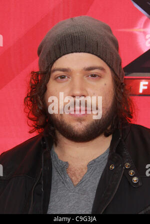 Dec. 19, 2011 - Los Angeles, California, U.S. - Josh Krajcik.FOX's ''The X Factor'' Press Conference  held at  CBS Television City,Los Angeles,CA. December 19 -2011.(Credit Image: Â© TLeopold/Globe Photos/ZUMAPRESS.com) Stock Photo