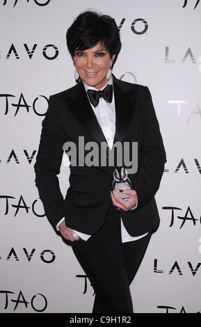 Dec. 31, 2011 - Hollywood, California, U.S. - Kim Kardashian Celebrates New Year's Eve at TAO Las Vegas at the Venetian in Las Vegas, NV 12/31/11   2011..KRIS JENNER(Credit Image: Â© Scott Kirkland/Globe Photos/ZUMAPRESS.com) Stock Photo