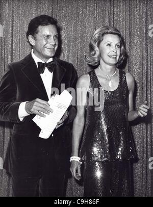 Dec. 19, 2011 - DINA MERRILL with Cliff Robertson.(Credit Image: Â© Globe Photos/ZUMAPRESS.com) Stock Photo