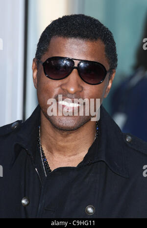 KENNY BABYFACE EDMONDS BOYZ II MEN. HONORED WITH A STAR ON THE HOLLYWOOD WALK OF FAME. HOLLYWOOD LOS ANGELES CALIFORNIA USA 0 Stock Photo