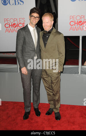 Jan. 11, 2012 - Los Angeles, California, U.S. - Jesse Tyler Ferguson Attending The 2012 People's Choice Awards Red Carpet Arrivals held at the Nokia Theatre in Los Angeles, California on 1/11/12. 2012(Credit Image: Â© D. Long/Globe Photos/ZUMAPRESS.com) Stock Photo