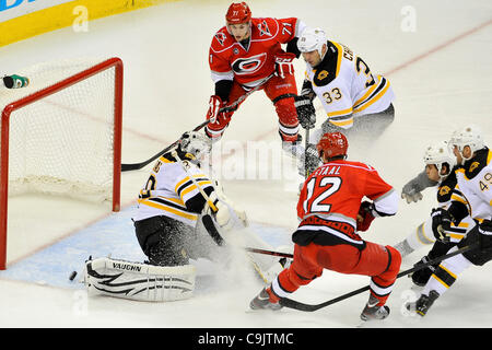 Jan. 14, 2012 - Raleigh, North Carolina, U.S - during tonights game.Hurricanes defeated Bruins 4-2 at RBC Center in Raleigh North Carolina. (Credit Image: © Anthony Barham/Southcreek/ZUMAPRESS.com) Stock Photo