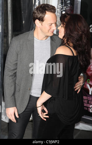 Dec. 8, 2011 - New York, NY, U.S.A - Patrick Wilson with Dagmara Dominczyk at the 'Young Adult' World Premiere which took place at the Ziegfield. (Credit Image: © Dan Herrick/ZUMAPRESS.com) Stock Photo