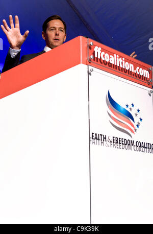 Jan. 16, 2012 - Myrtle Beach, SC, USA -  Ralph Reed speaks at the South Carolina Faith & Freedom Coalition Presidential Kick-Off Forum. Stock Photo