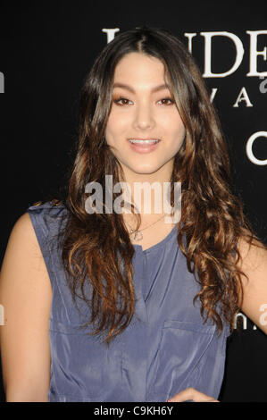 Fivel Stewart attending the premiere of "Underworld: Awakening" at the