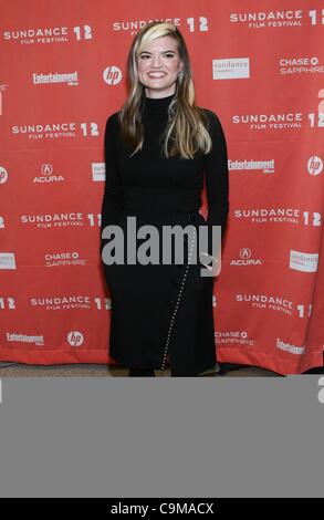 Leslye Headland (Director) at arrivals for BACHELORETTE Premiere at the 2012 Sundance Film Festival, Eccles Theatre, Park City, UT January 23, 2012. Photo By: James Atoa/Everett Collection Stock Photo