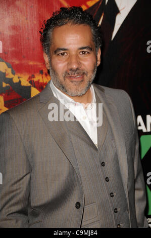 Jan. 25, 2012 - Los Angeles, California, U.S. - John Ortiz Attending The Los Angeles Premiere Of HBO's new drama series ''Luck'' held at the Grauman's Chinese Theatre in Hollywood, California on 1/25/12. 2012(Credit Image: Â© D. Long/Globe Photos/ZUMAPRESS.com) Stock Photo