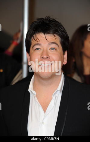 MICHAEL MCINTYRE 2012 NATIONAL TELEVISION AWARDS O2 ARENA LONDON ENGLAND 25 January 2012 Stock Photo