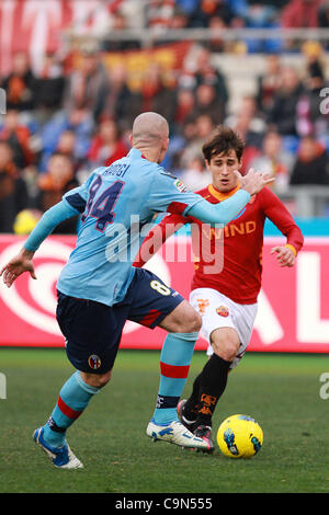 29.01.2012. Rome, Italy. Bojan   In action during the Serie A Tim match between AS Roma vs FC Bologna , played at the Olimpic Stadium.  The game ended in a 1-1 draw Stock Photo