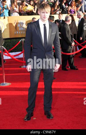 Chord Overstreet at arrivals for 18th Annual Screen Actors Guild SAG Awards - ARRIVALS Pt 2, Shrine Auditorium, Los Angeles, CA January 29, 2012. Photo By: Elizabeth Goodenough/Everett Collection Stock Photo