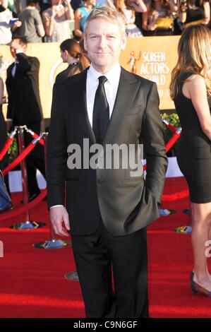 Kenneth Branagh at arrivals for 18th Annual Screen Actors Guild SAG Awards - ARRIVALS Pt 2, Shrine Auditorium, Los Angeles, CA January 29, 2012. Photo By: Elizabeth Goodenough/Everett Collection Stock Photo