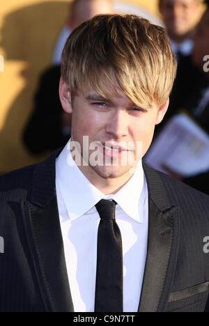CHORD OVERSTREET 18TH ANNUAL SCREEN ACTORS GUILD AWARDS. ARRIVALS DOWNTOWN LOS ANGELES CALIFORNIA USA 29 January 2012 Stock Photo