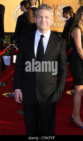 KENNETH BRANAGH 18TH ANNUAL SCREEN ACTORS GUILD AWARDS. ARRIVALS DOWNTOWN LOS ANGELES CALIFORNIA USA 29 January 2012 Stock Photo