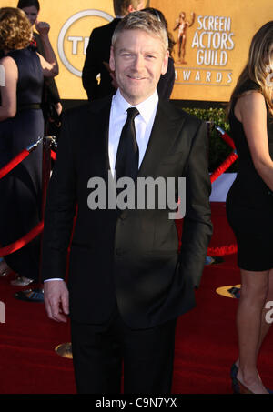 KENNETH BRANAGH 18TH ANNUAL SCREEN ACTORS GUILD AWARDS. ARRIVALS DOWNTOWN LOS ANGELES CALIFORNIA USA 29 January 2012 Stock Photo