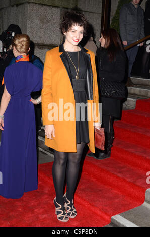 London, United Kingdom 06/02/2012 A guest attends the London Evening ...