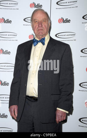 London, United Kingdom 07/02/2012 Geoffrey Palmer attends The Oldie of the Year Awards 2012 at Simpson's-in-the-Strand, London. (Photo Credit: Photobeat Images/Alamy) Stock Photo