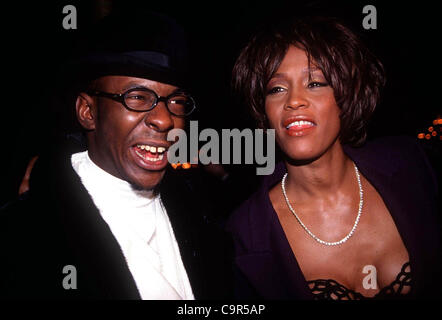 Jan. 1, 2011 - 2/24/96              NEW YORK.ARISA RECORDS PRE-GRAMMY PARTY BY CLIVE DAVIS AT THE PLAZA HOTEL.WHITNEY HOUSTONK, AND BOBBY BROWN.K11450SMO. SONIA MOSKOWITZ/   1996(Credit Image: © Globe Photos/ZUMAPRESS.com) Stock Photo