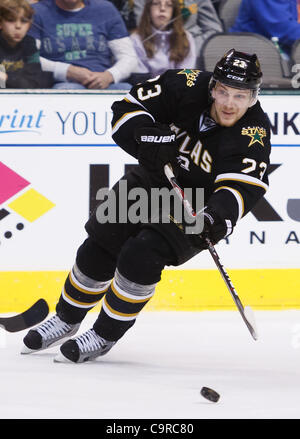 Feb. 12, 2012 - Dallas, Texas, US - Dallas Stars Forward Tom Wandell (23) during action between the Dallas Stars and LA Kings.  LA defeats Dallas 4-2 at the American Airlines Center. (Credit Image: © Andrew Dieb/Southcreek/ZUMAPRESS.com) Stock Photo