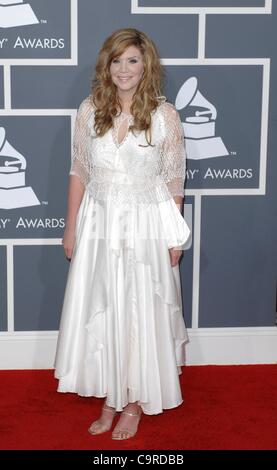 Alison Krauss at arrivals for The 54th Annual GRAMMY Awards - ARRIVALS, The Staples Center, Los Angeles, CA February 12, 2012. Photo By: Elizabeth Goodenough/Everett Collection Stock Photo