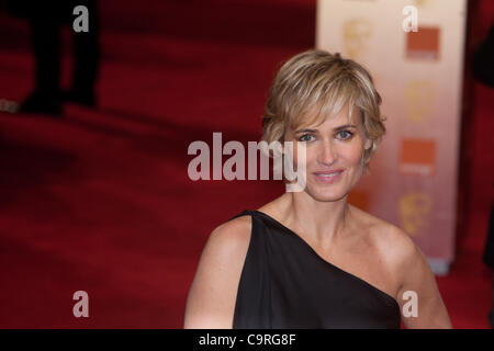 London, UK, 12/02/2012. arriving at the 2012 BAFTAs Stock Photo